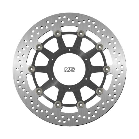 NG TARCZA HAMULCOWA PRZÓD HONDA CBR1000RR '09-19 (320X74X5MM) (6X6,5MM) PŁYWAJĄCA (ŚRODEK ALUMINIOWY)