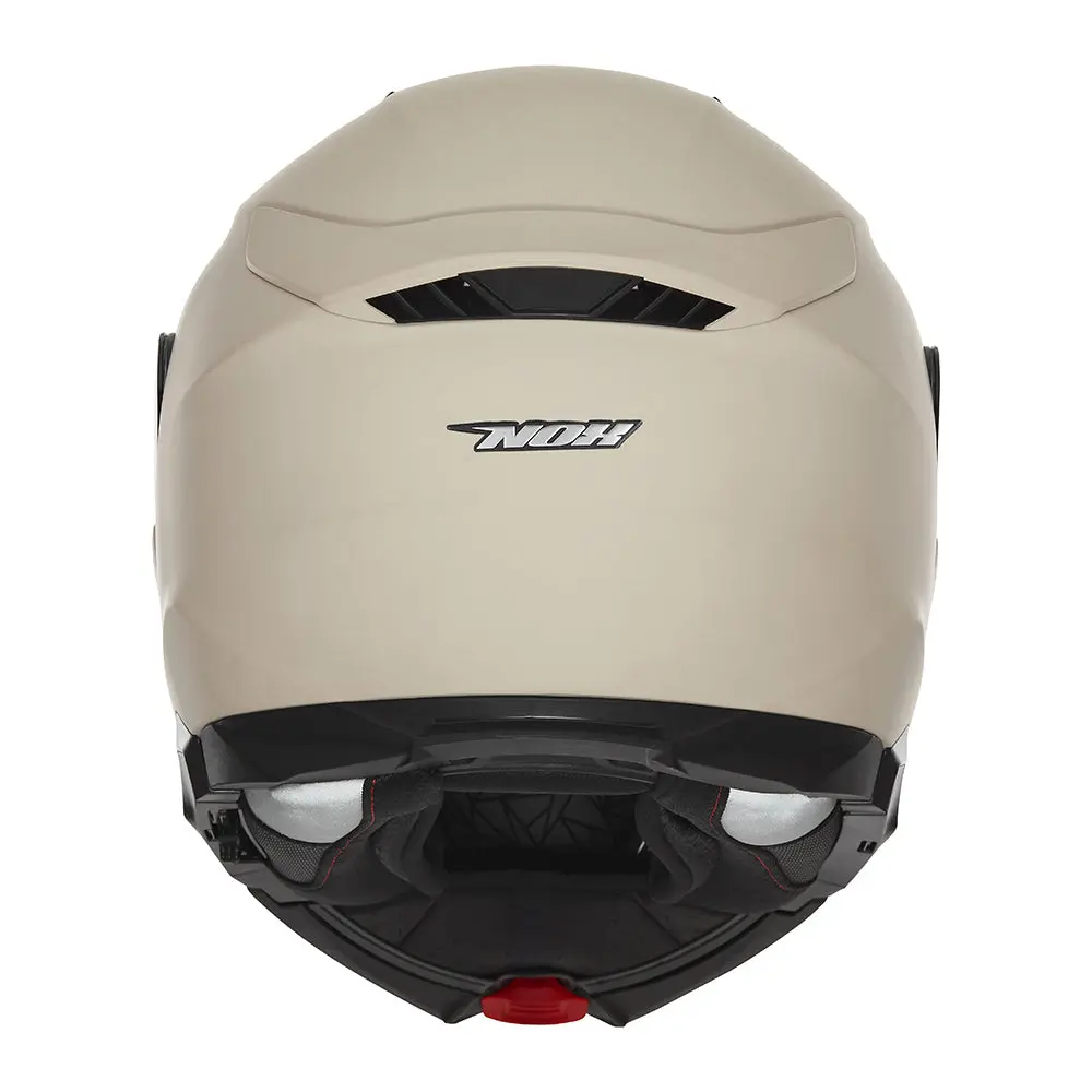 NOX KASK SZCZĘKOWY (FLIP-UP) Z BLENDĄ N967 SOLID KOLOR PIASKOWY MAT (PINLOCK DO TEGO MODELU - FILMPINLOCK30DKS166)
