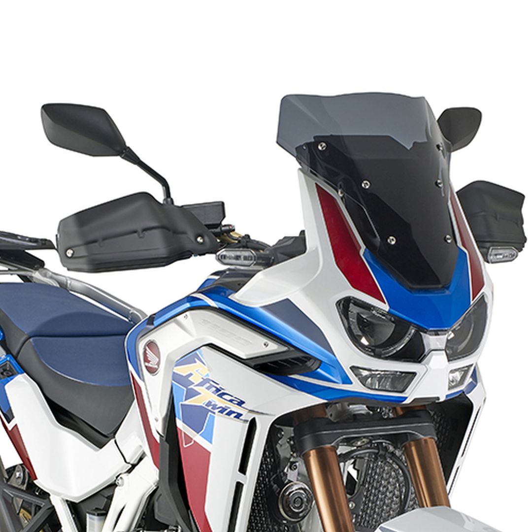 KAPPA SZYBA HONDA CRF 1100L Africa Twin '20-'25 Adventure Sports (20) 37 x 36 CM NISKA, PRZYCIEMNIANA