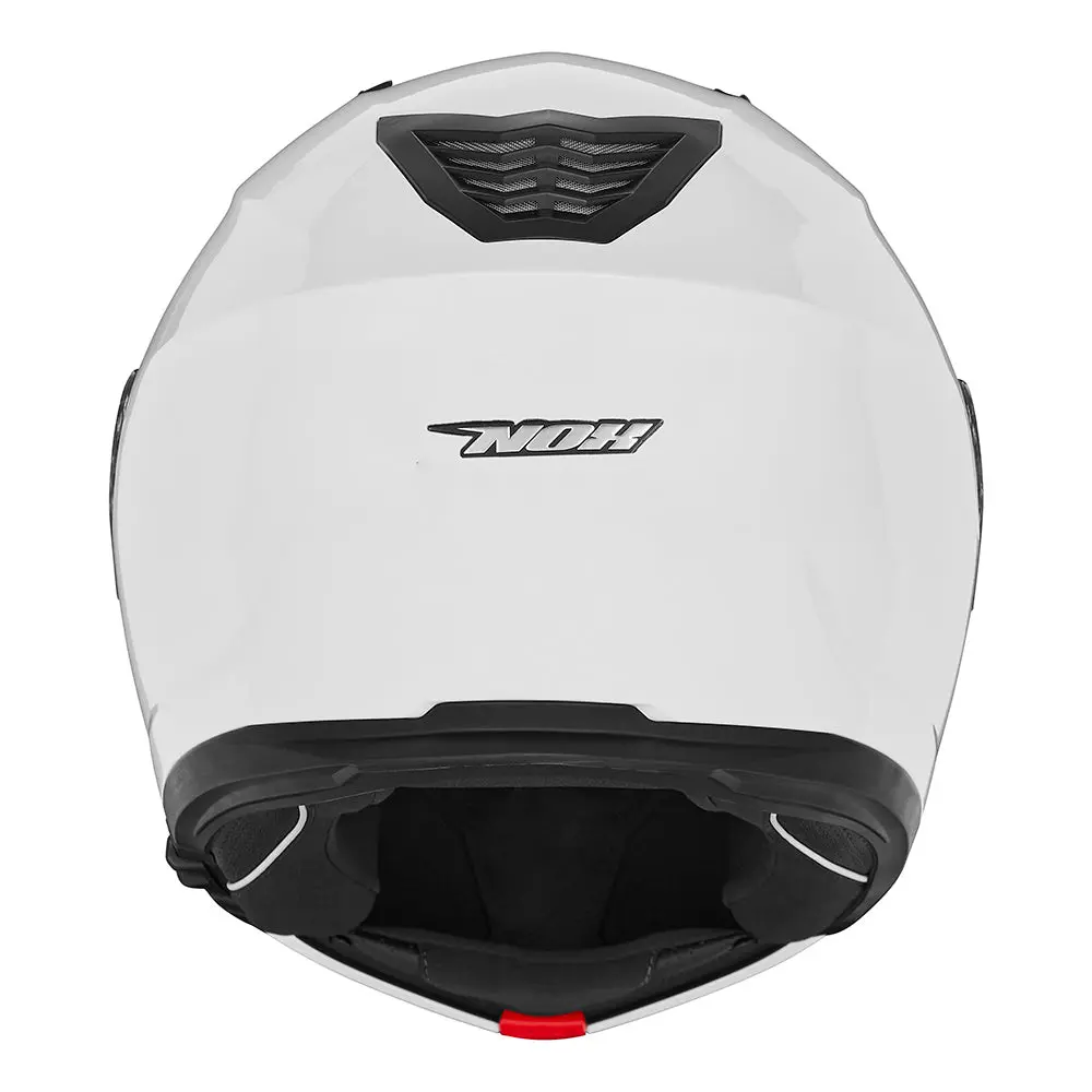 NOX KASK SZCZĘKOWY (FLIP-UP) Z BLENDĄ N968 KOLOR BIAŁY POŁYSK