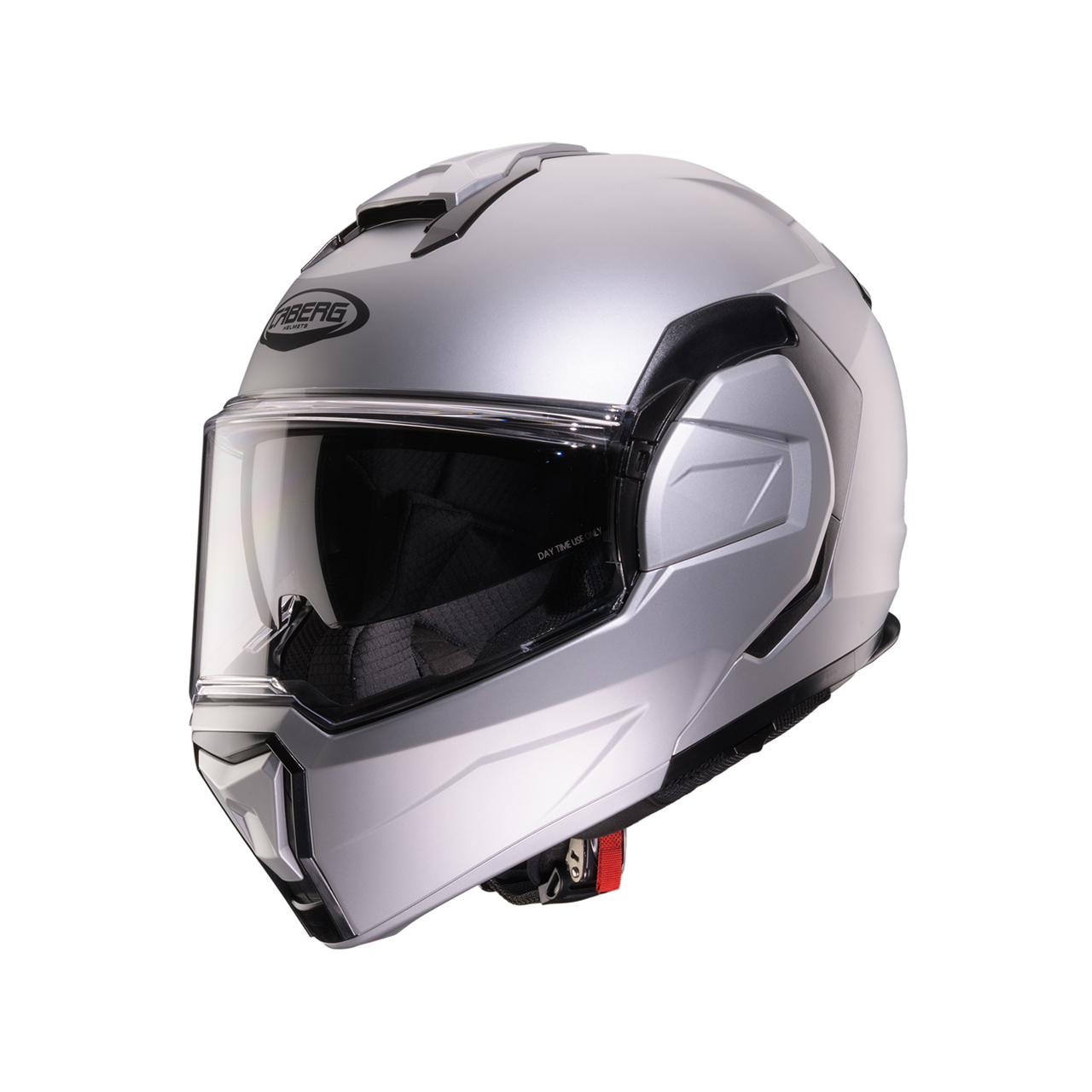 CABERG KASK SZCZĘKOWY FLIP-BACK (SZCZĘKA DO TYŁU) MODEL TRIP SOLID KOLOR SZARY MAT (PINLOCK W ZESTAWIE)
