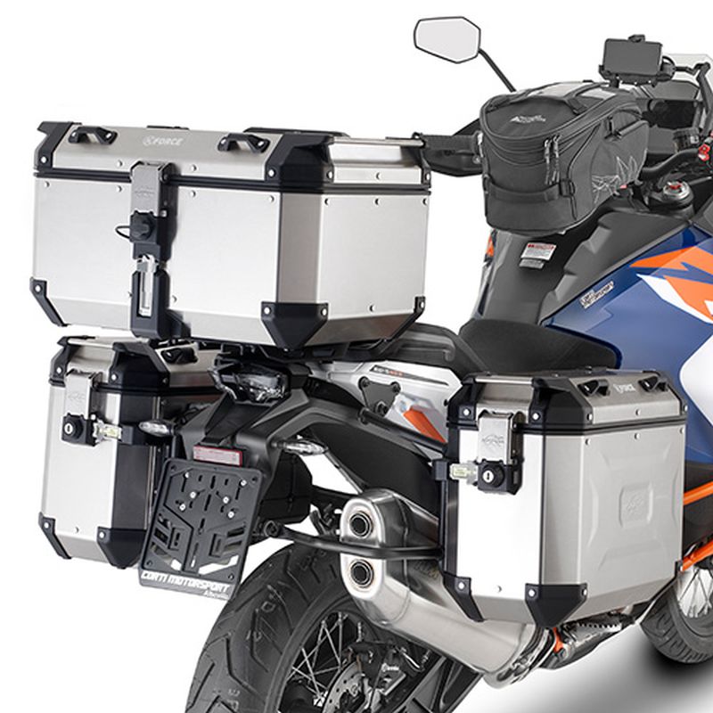 KAPPA STELAŻ KUFRÓW BOCZNYCH MONOKEY CAM SIDE KTM 1290 SUPER ADVENTURE R '21-'25 - POD KUFRY KFR K'FORCE ORAZ KVG K'VOYAGER ALU