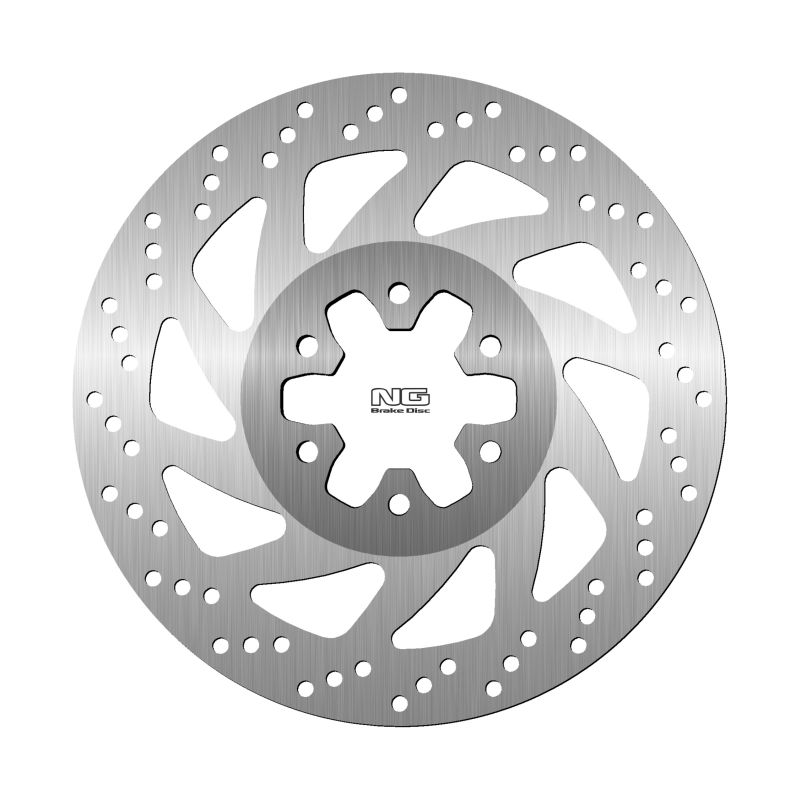 NG TARCZA HAMULCOWA PRZÓD ROYAL ENFIELD HIMALAYAN 411'16-'24, SCRAM '22-'24, (300X64X5MM) (6X10,25MM)
