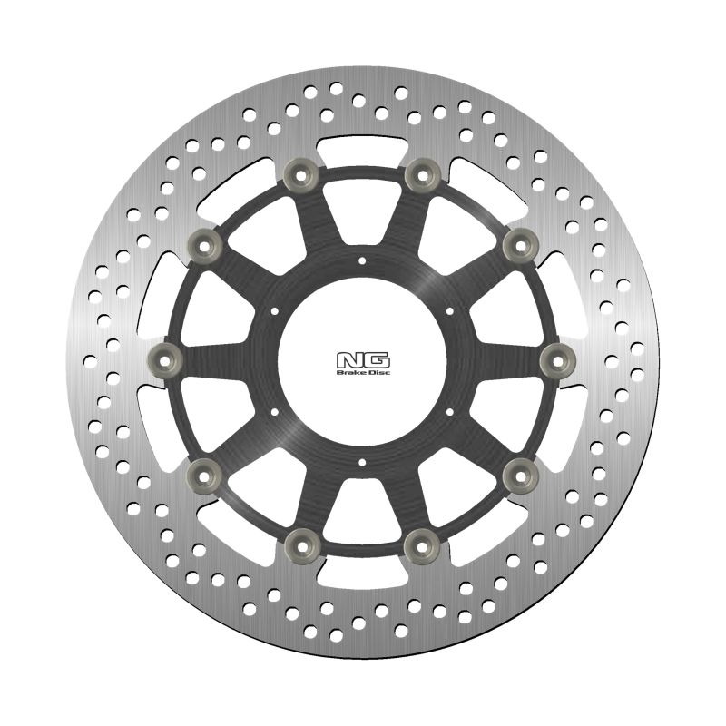 NG TARCZA HAMULCOWA PRZÓD HONDA CBR1000RR '09-19 (320X74X5MM) (6X6,5MM) PŁYWAJĄCA (ŚRODEK ALUMINIOWY) - (PRZECENIONY DRUGI GATUN