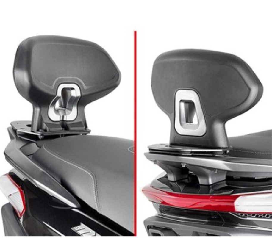 KAPPA OPARCIE PASAŻERA PIAGGIO MP3 HPE 400, MP3 400 SPORT, MP3 530 EXCLUSIVE '22-'25,