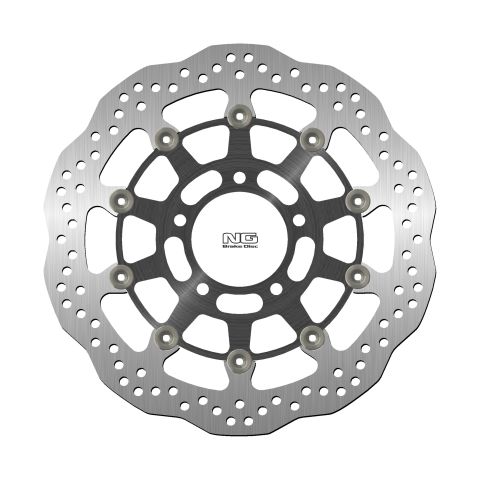NG TARCZA HAMULCOWA PRZÓD TRIUMPH TIGER 1050 '07-'13, SPEED TRIPLE 1050 '05-15 (320X78X5MM) (5X10,5MM) WAVE PŁYWAJĄCA (ŚRODEK AL
