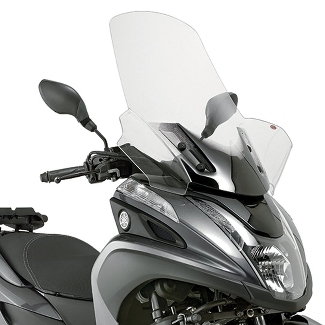 KAPPA SZYBA YAMAHA TRICITY 125-155 (14-24), MBK TRYPTIK 125 (14-17) 74 X 63 PRZEZROCZYSTA - POTRZEBNE MOCOWANIE D2120KITK LUB D2