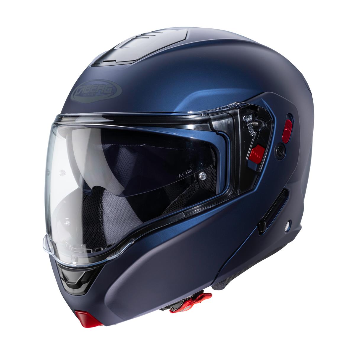 CABERG KASK SZCZĘKOWY FLIP-UP MODEL HORUS X SOLID KOLOR NIEBIESKI MAT (YAMAHA) (PINLOCK W ZESTAWIE)