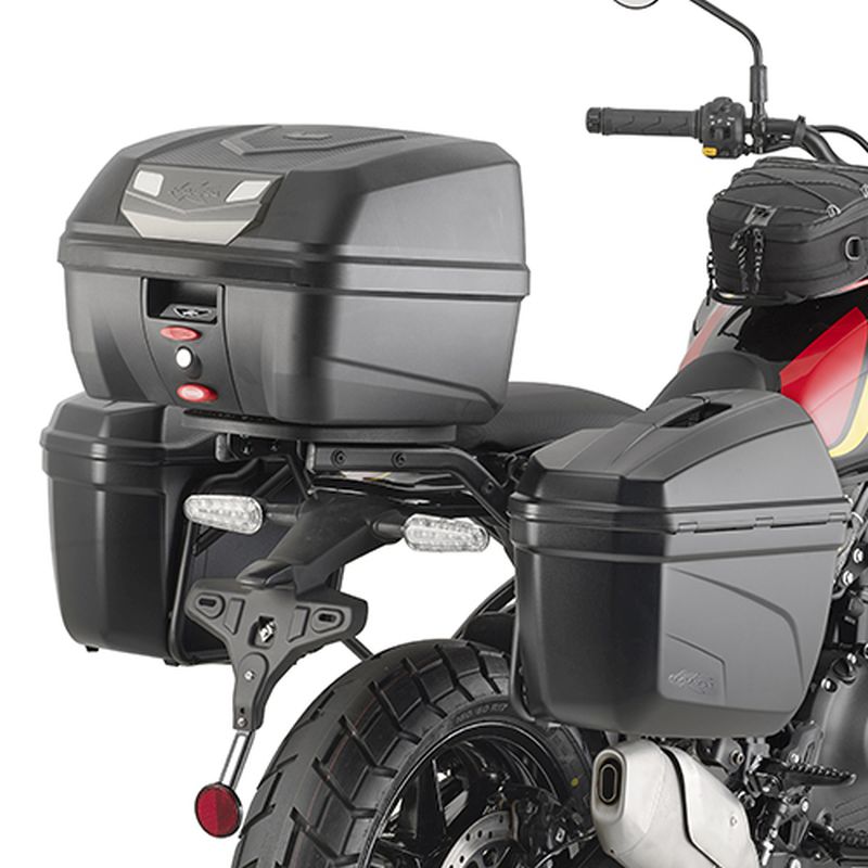 KAPPA STELAŻ KUFRÓW BOCZNYCH MONOKEY ROYAL ENFIELD GUERRILLA 450 '24-'25, (TYLKO POD KUFRY KS22)