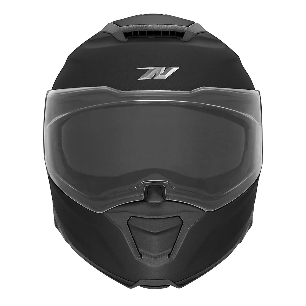 NOX KASK SZCZĘKOWY (FLIP-UP) Z BLENDĄ N967 SOLID KOLOR CZARNY MAT (PINLOCK DO TEGO MODELU - FILMPINLOCK30DKS166)