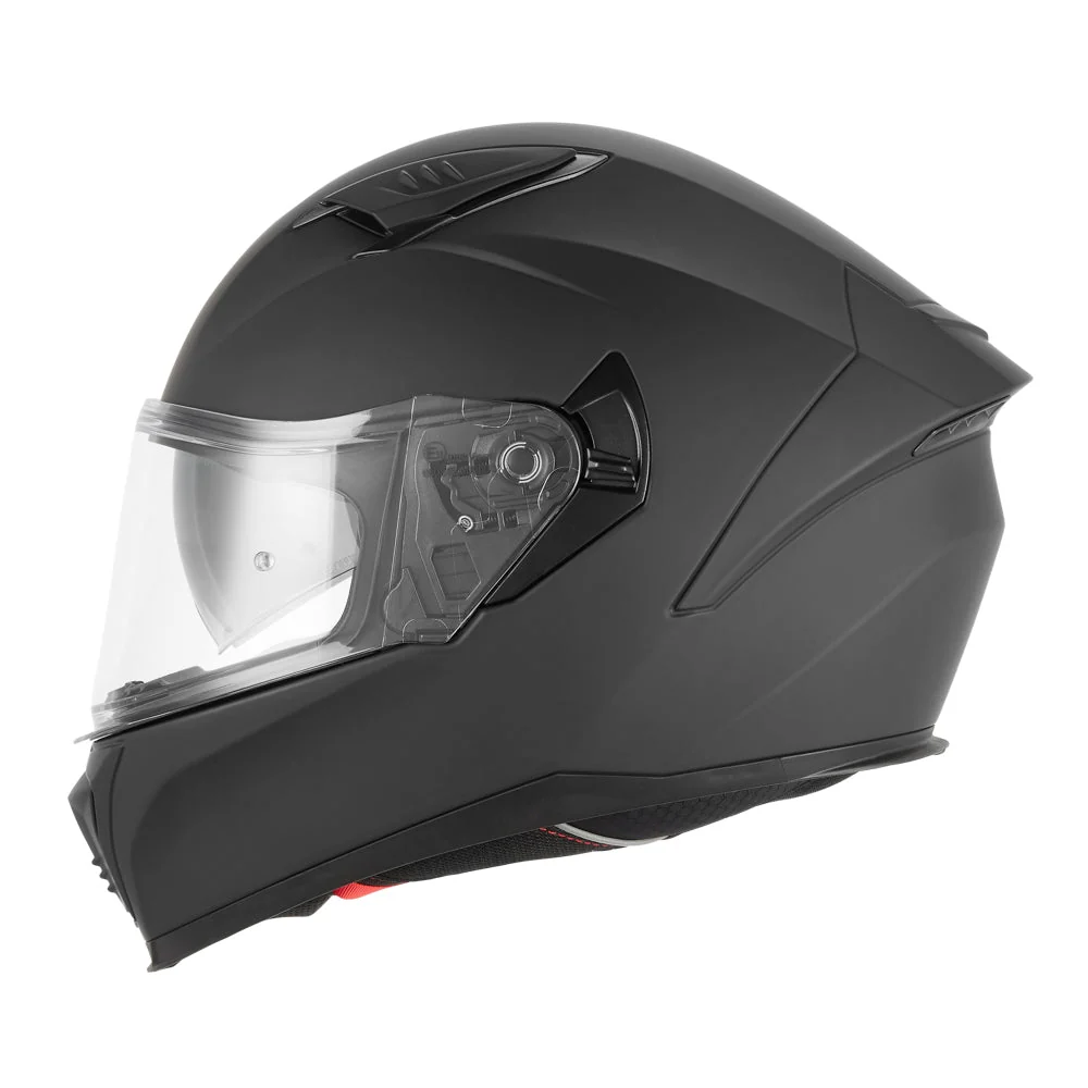 NOX KASK INTEGRALNY (FULL FACE) Z BLENDĄ N402 SOLID KOLOR CZARNY MAT