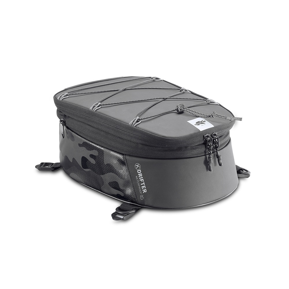 KAPPA TORBA NA SIEDZENIE K'DRIFTER 9-12L (WYS. 10-16CM X SZER. 24CM X DŁ. 32CM) KOLOR SZARY