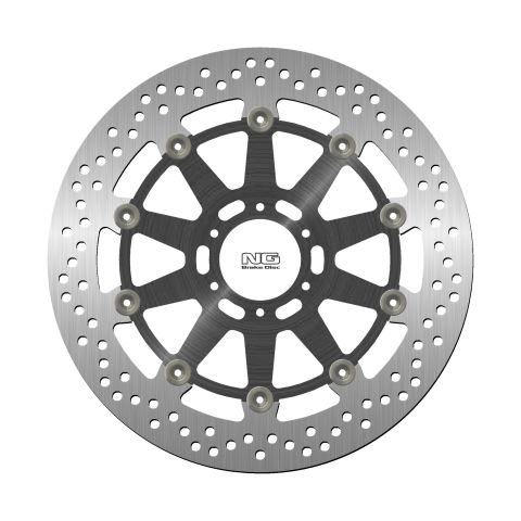 NG TARCZA HAMULCOWA PRZÓD APRILIA DROSODURO 900/TUONO660 '17-21, MOTO GUZZI V7 '17-20 (320X64X4,5MM) (6X8,5MM) PŁYWAJĄCA (ŚRODEK