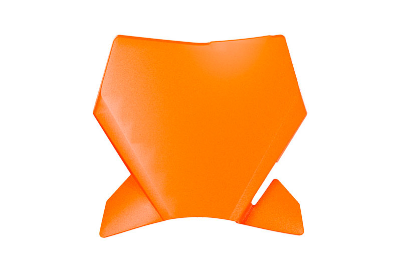 RACETECH (RTECH) TABLICA NA NUMER STARTOWY KTM SX 65 '24-'25 KOLOR POMARAŃCZOWY