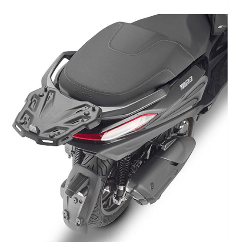 KAPPA STELAŻ KUFRA CENTRALNEGO PIAGGIO MP3 HPE 400 SPORT / 530 EXCLUSIVE '22-'25, (BEZ PŁYTY)