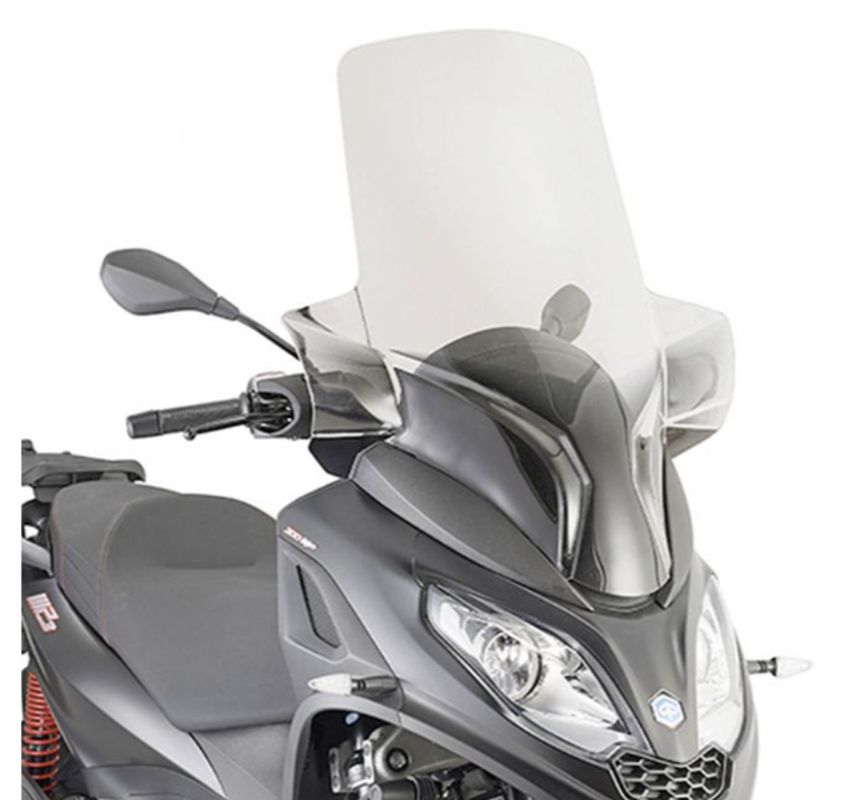 KAPPA SZYBA PIAGGIO MP3 300 HPE '19-'24 84 X 69 CM PRZEZROCZYSTA