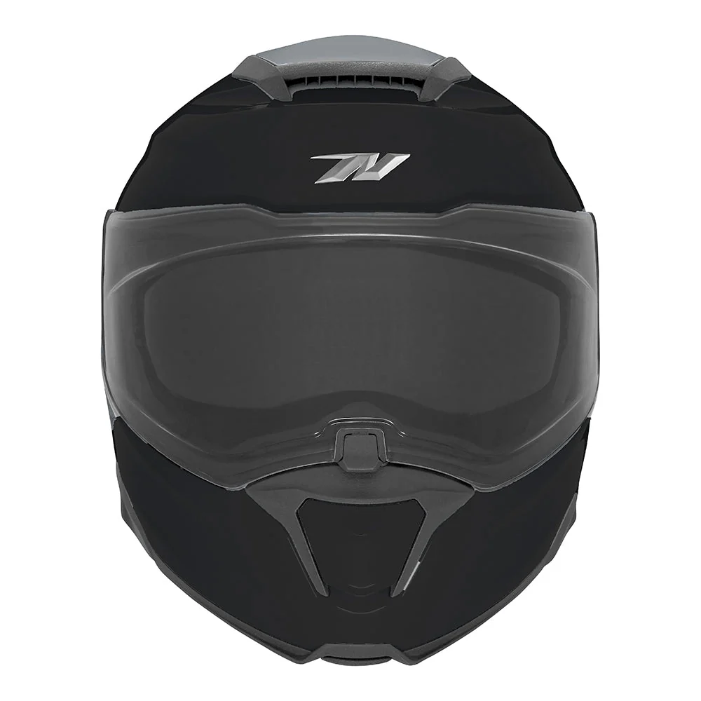 NOX KASK SZCZĘKOWY (FLIP-UP) Z BLENDĄ N967 SOLID KOLOR CZARNY POŁYSK (PINLOCK DO TEGO MODELU - FILMPINLOCK30DKS166)