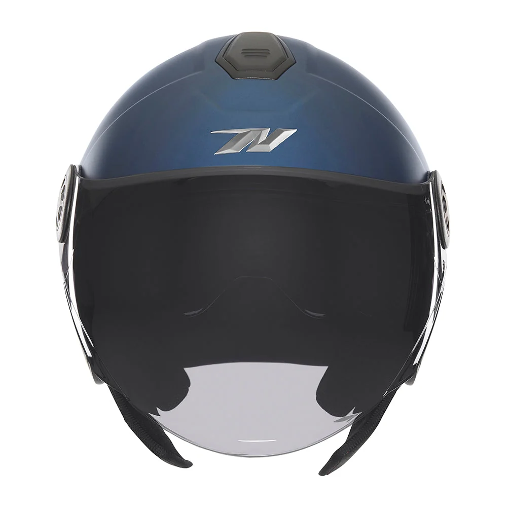 NOX KASK OTWARTY JET Z BLENDĄ N182 KOLOR NIEBIESKI MAT