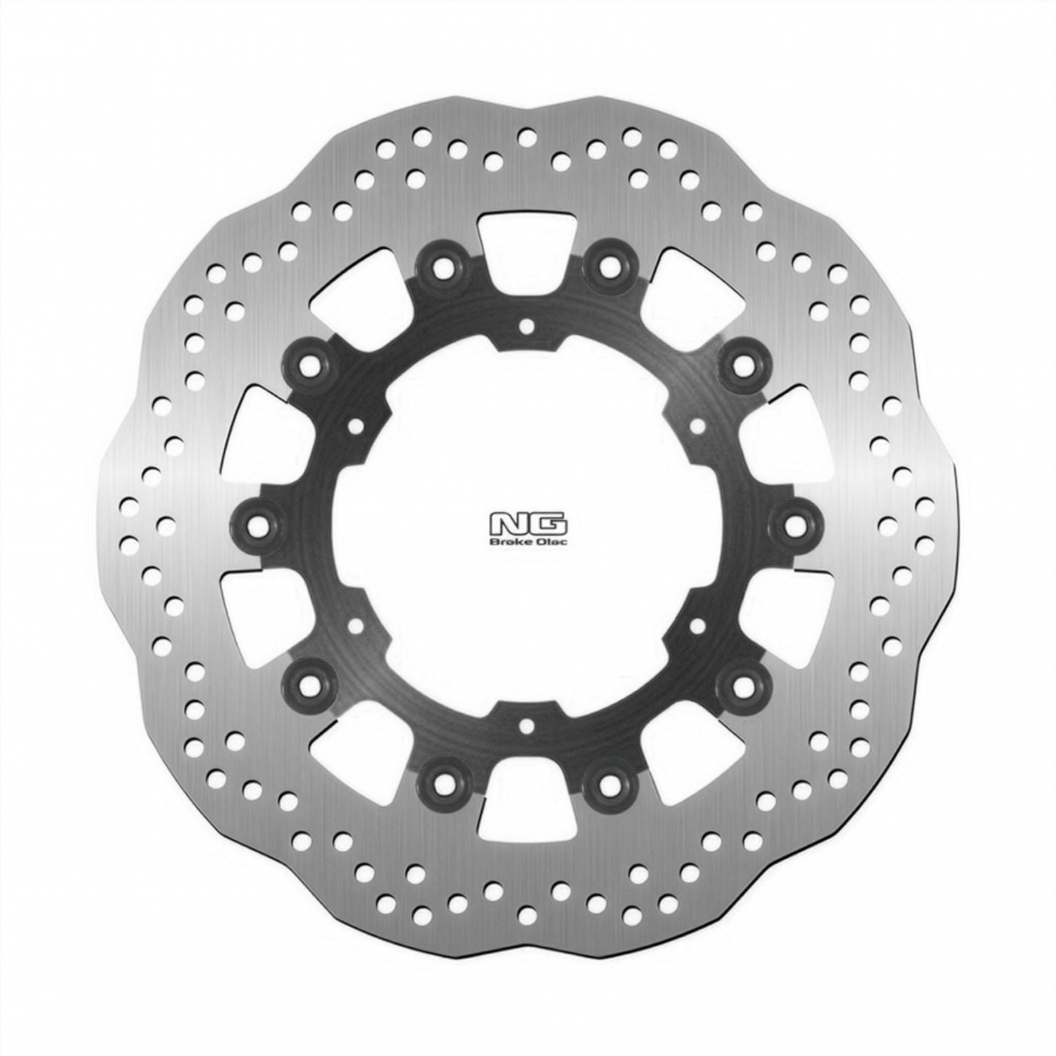 NG TARCZA HAMULCOWA PRZÓD YAMAHA FJR 1300 '03-'19, MT-01 '05-'06, XV V-MAX 1700 '09-'17, YZF-R7 '99-'02 (320X132X5MM) (6X8,25MM)