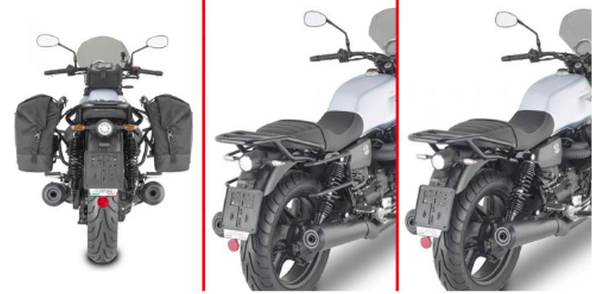 KAPPA STELAŻ POD TORBY (SAKWY) BOCZNE SZYBKIEGO MONTAŻU REMOVE-X MOTO GUZZI V7 STONE '21-'25