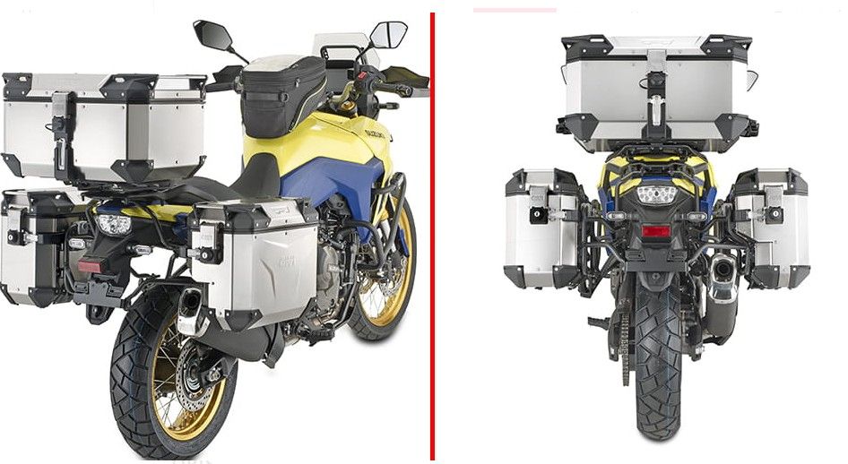 KAPPA STELAŻ KUFRÓW BOCZNYCH MONOKEY CAM SIDE SUZUKI V-STROM 800 DE / SE '23-'25 - POD KUFRY KVG K'VOYAGER ALU - PRAWY KVGS33 WC