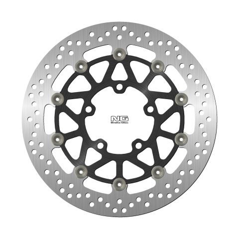 NG TARCZA HAMULCOWA PRZÓD KAWASAKI Z1000SX '19-21, Z1000 '07-20 (300X80X5,5MM) (5X10,5MM) PŁYWAJĄCA (ŚRODEK ALUMINIOWY)