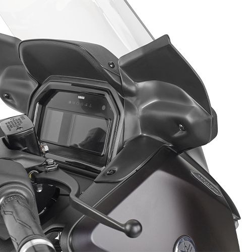 KAPPA DEFLEKTORY OWIEWKI YAMAHA X-MAX 300 TECH MAX '25 KOLOR CZARNY