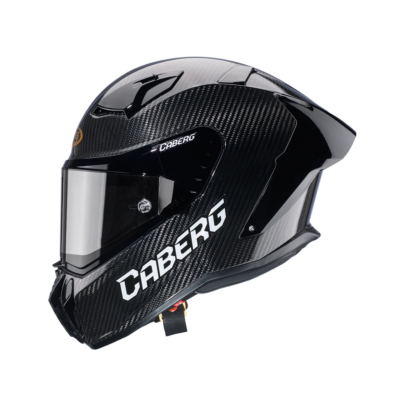 CABERG KASK INTEGRALNY Z BLENDĄ MODEL GP01 CARBON KOLOR KARBON (PINLOCK / CIEMNA SZYBA / NAKLEJKI W ZESTAWIE)