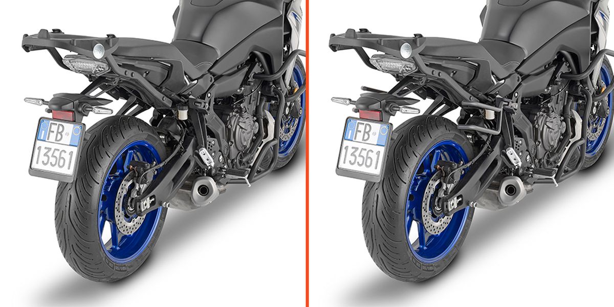 KAPPA STELAŻ POD TORBY (SAKWY) BOCZNE SZYBKIEGO MONTAŻU REMOVE-X YAMAHA TRACER 7 '20-'25, TRACER 7GT '20-'24