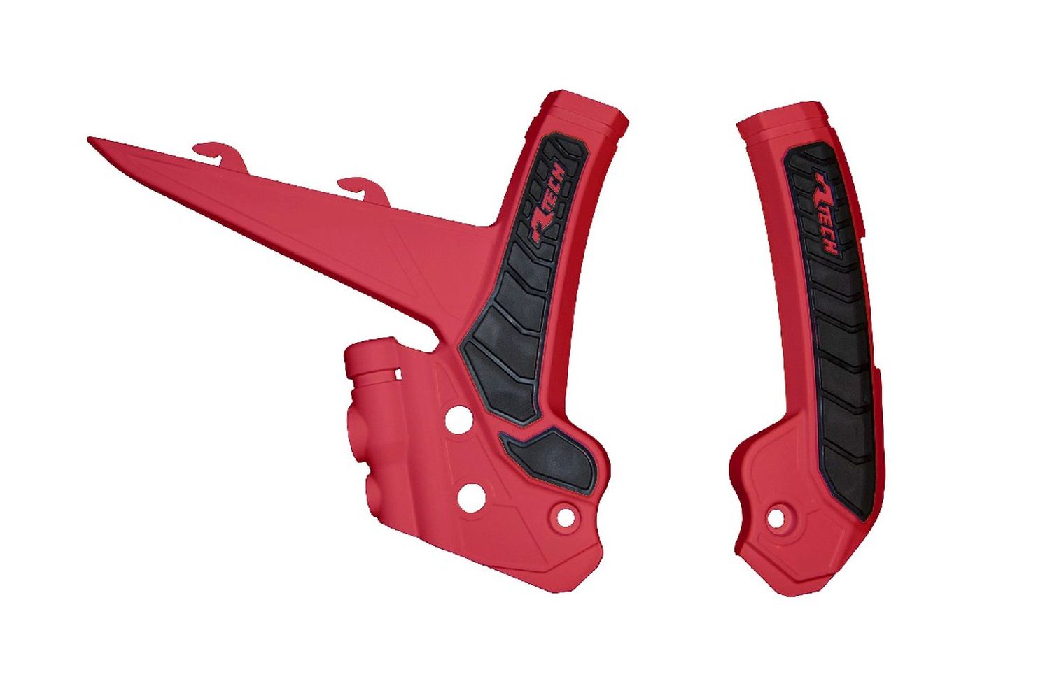 RACETECH (RTECH) OSŁONY RAMY (KOMPLET) BI-MATERIAL SUPER GRIP GAS GAS MC 125 / 250 '24, MCF 250 / 450 FACTORY EDITION '23-'24, M