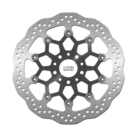 NG TARCZA HAMULCOWA PRZÓD KTM DUKE 690 R/ABS '12-'19, 890 R '20-'24 (320X52X5MM) WAVE PŁYWAJĄCA (ŚRODEK ALUMINIOWY) ZASTĄPIONY N