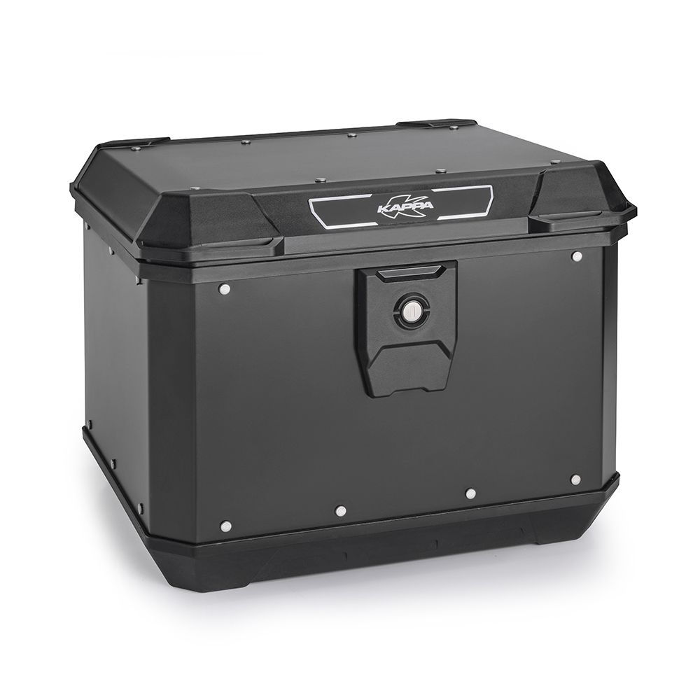 KAPPA KUFER CENTRALNY MONOLOCK 50L KMX500B K'METROBOX ALUMINIOWY CZARNY ( ZAWIERA PŁYTĘ )