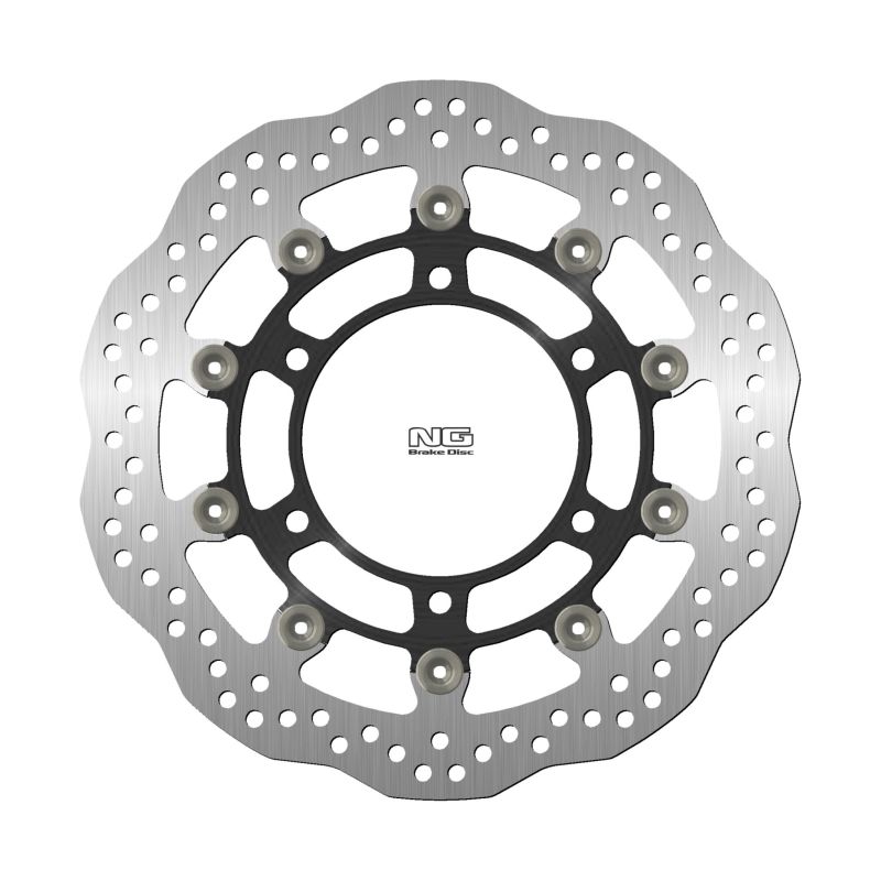 NG TARCZA HAMULCOWA PRZÓD TRIUMPH BONNEVILLE 900 '89-90, TROPHY 1200 '91-'04 (310X118X5MM) (6X10,5MM) WAVE PŁYWAJĄCA