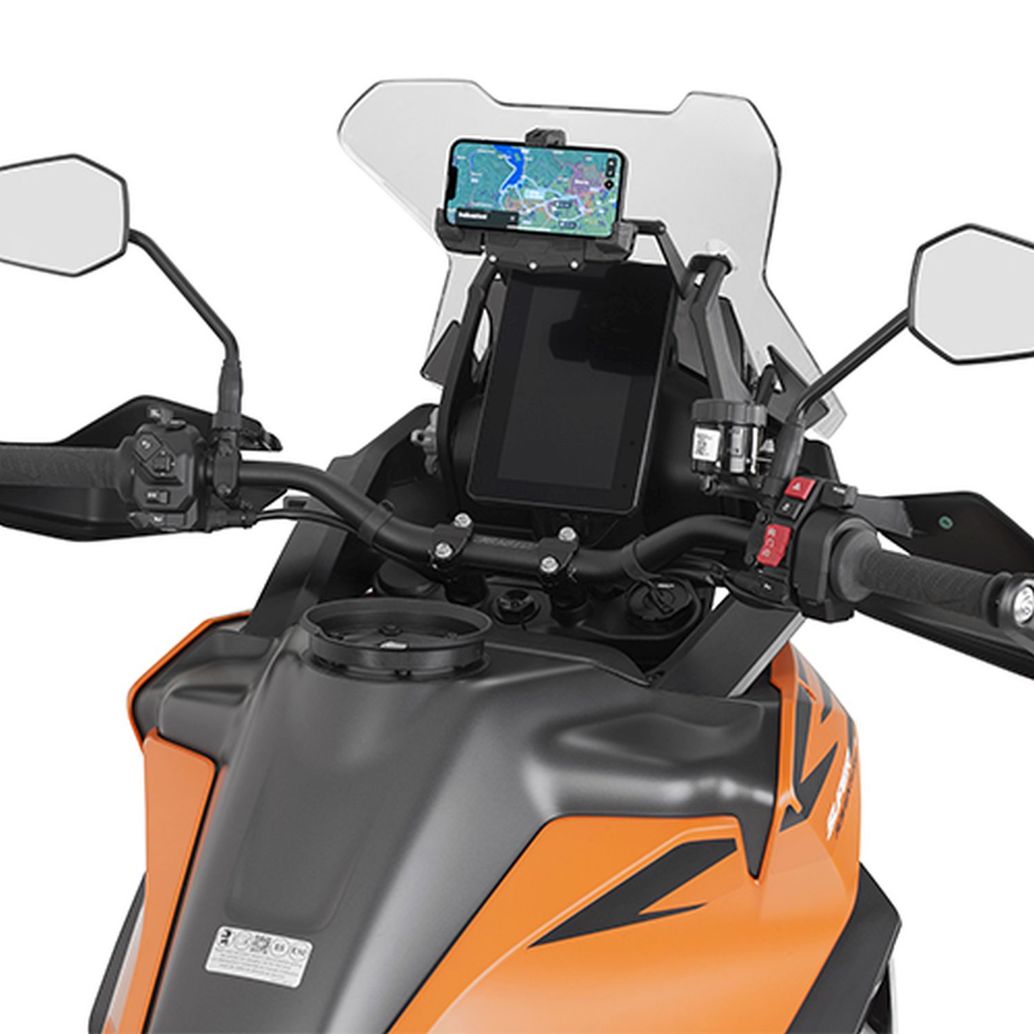 KAPPA POPRZECZKA DO ZAMONTOWANIA TOREB I MOCOWAŃ GPS / SMARTPHONE KTM 1390 SUPER ADVENTURE S '26, 1390 SUPER ADVENTURE S EVO '26