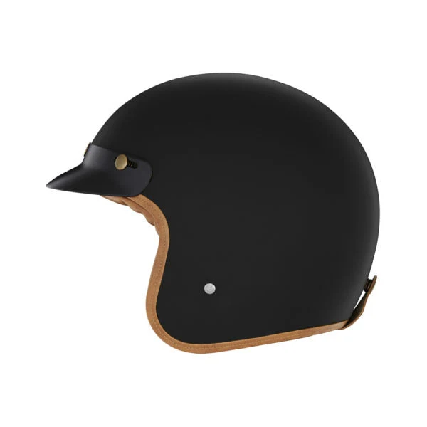 NOX KASK OTWARTY JET N243 SOLID KOLOR CZARNY MAT