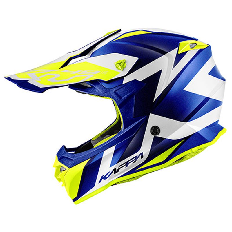 KAPPA KASK KV49 EVO GREAT CROSS KOLOR NIEBIESKI MAT/BIAŁY ( HOMOLOGACJA ECE 22R06 )