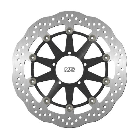 NG TARCZA HAMULCOWA PRZÓD DUCATI SCRAMBLER '18-21 (320X78X4,5MM) (5X8,5MM) WAVE PŁYWAJĄCA (ŚRODEK ALUMINIOWY)