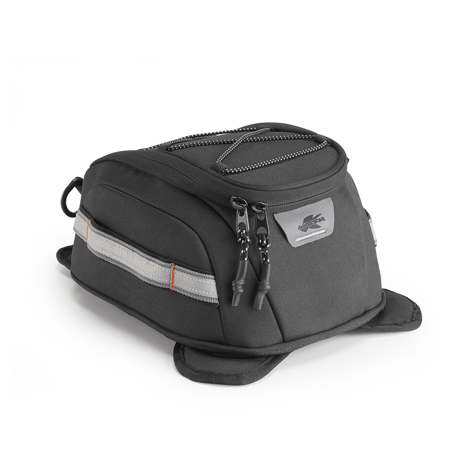 KAPPA 2026/07 TORBA NA ZBIORNIK / BAK (TANKBAG) (K'STORMER) (WYS. 16CM X SZER. 19CM X DŁ. 23CM) KOLOR CZARNY - ZASTĘPUJE ST108