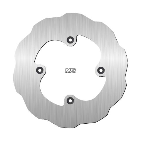 NG TARCZA HAMULCOWA TYŁ YAMAHA YZ85 '93-21, YZ80 '93-01 (190X84X3MM) (4X6,5MM) WAVE