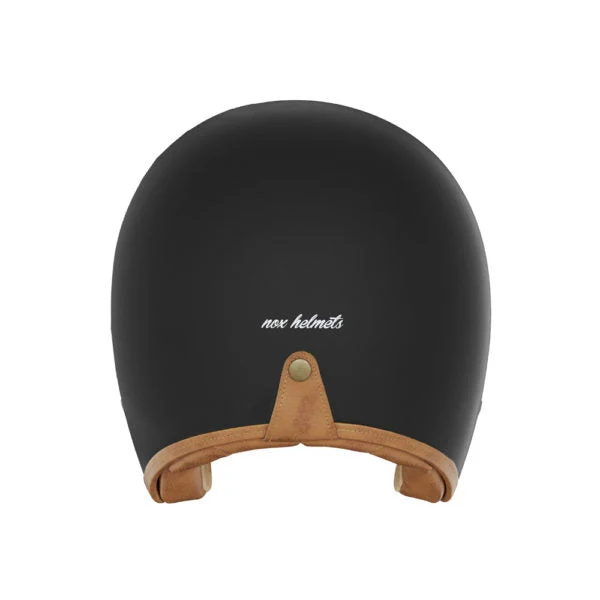 NOX KASK OTWARTY JET N243 SOLID KOLOR CZARNY MAT