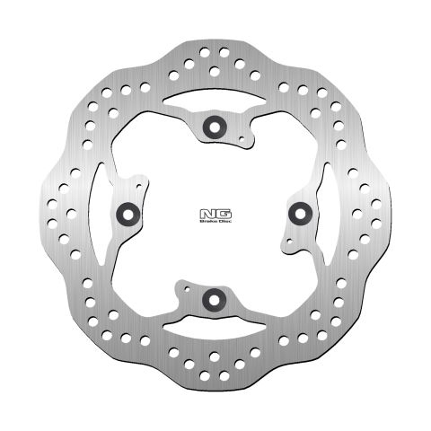 NG TARCZA HAMULCOWA TYŁ TIRUMPH TIGER 800 '17-20 (255X105X6MM) (4X10,5MM) WAVE