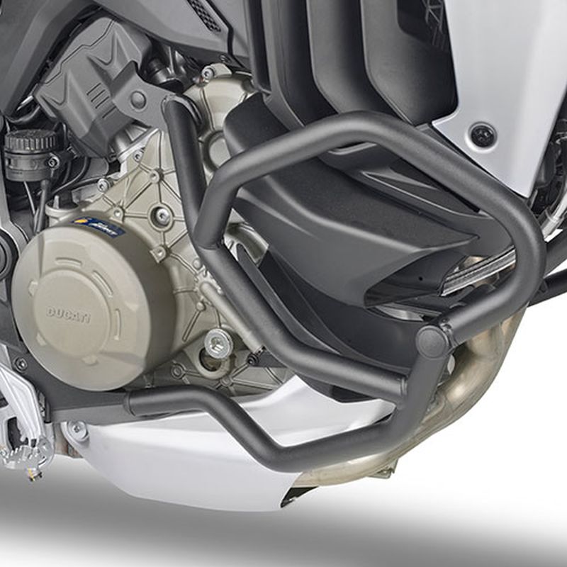 KAPPA GMOLE OSŁONY SILNIKA DUCATI MULTISTRADA V4 '21-'25 CZARNE