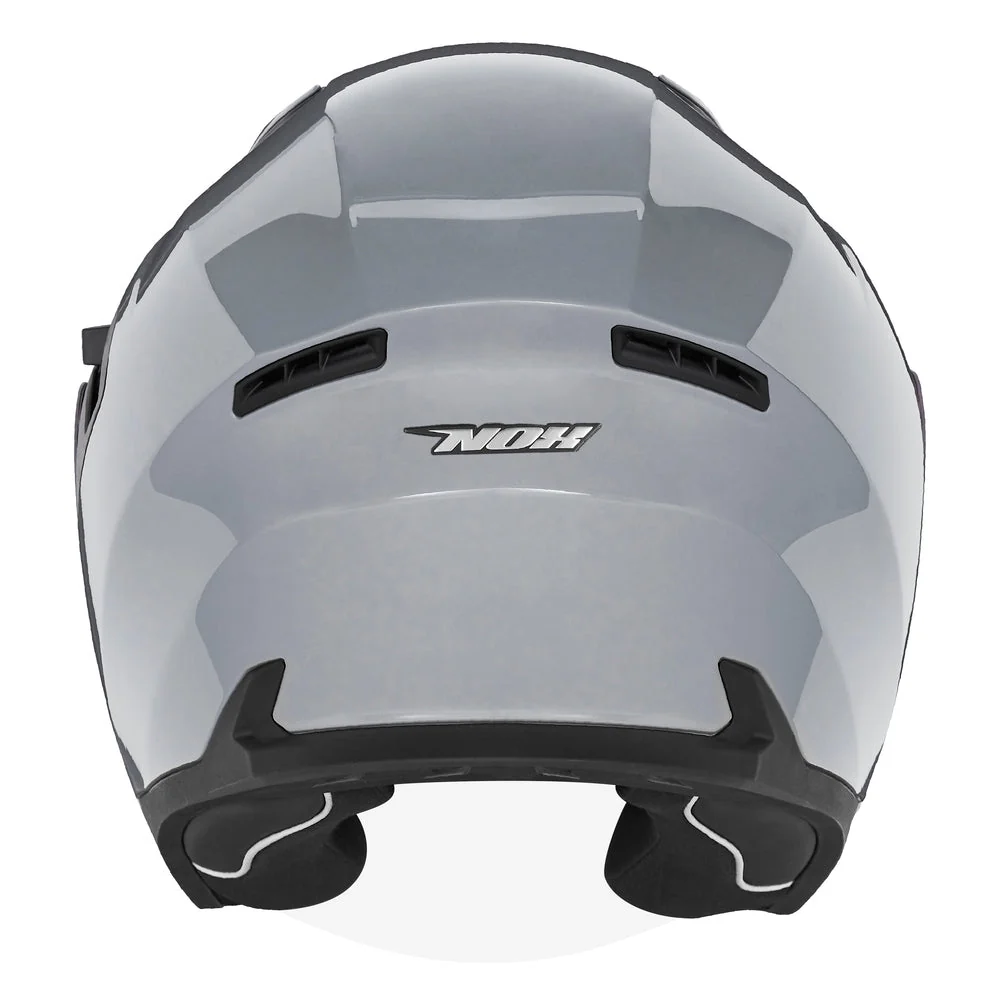 NOX KASK OTWARTY JET Z BLENDĄ N130 SOLID KOLOR SZARY POŁYSK