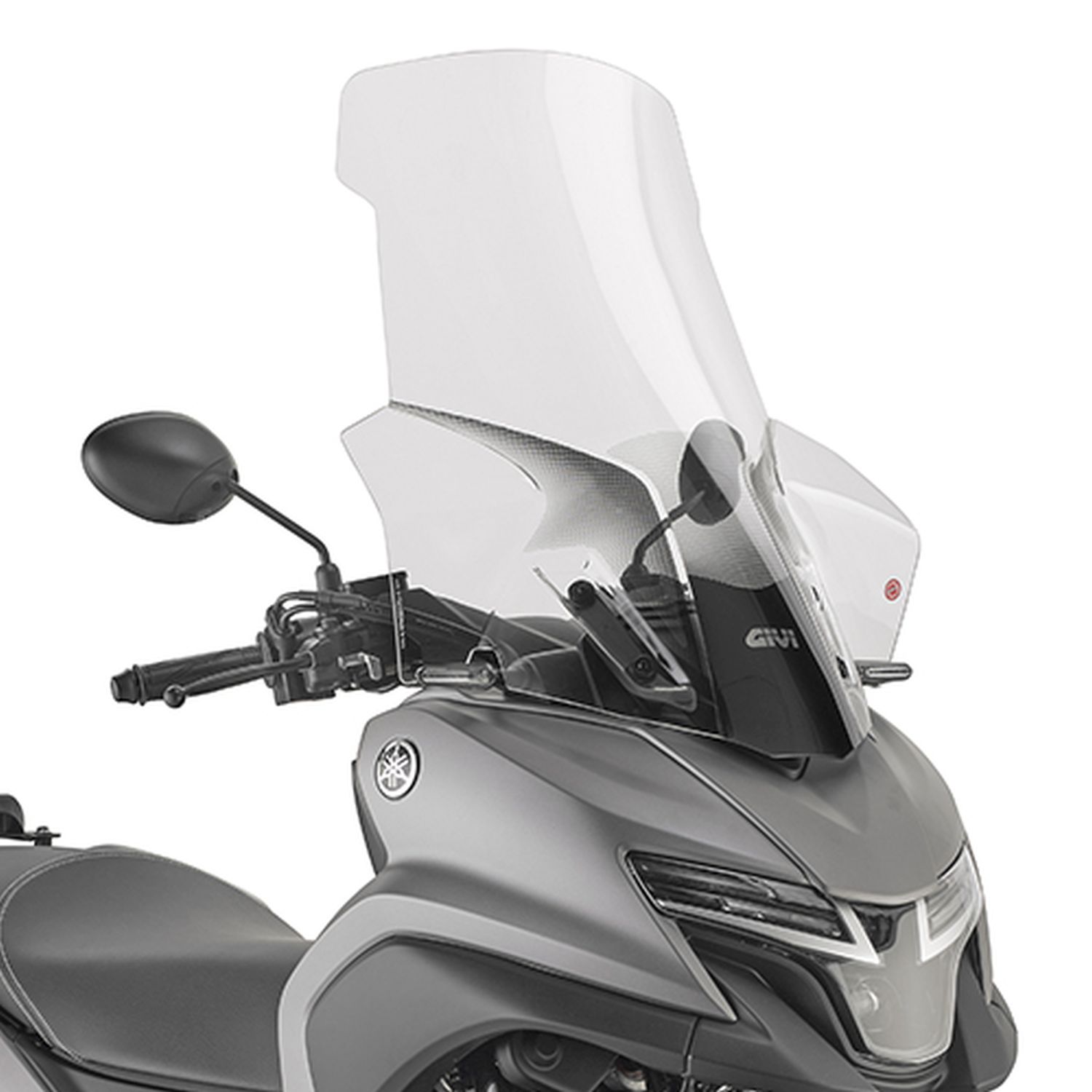 KAPPA 2026/07 MOCOWANIE SZYBY 2176DTK YAMAHA Tricity 125-155 '14-24, YAMAHA TRICITY 125 '25-26 - ZASTĘPUJE D2120KITK