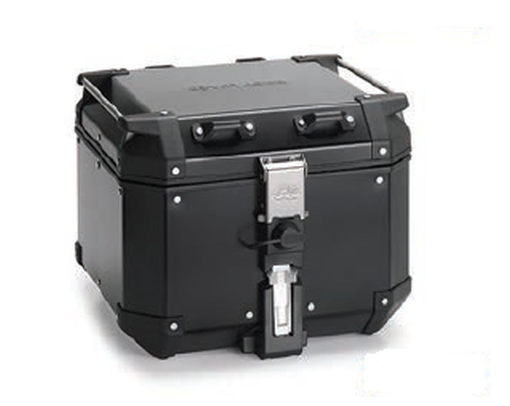 KAPPA KUFER CENTRALNY 42L MONOKEY KVG420B K'VOYAGER ALUMINIOWY KOLOR CZARNY ANODOWANY BLACK LINE