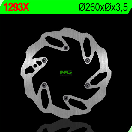 NG TARCZA HAMULCOWA PRZÓD BETA RR ENDURO 250/300 '12-'23, XTRAINER 250 '17-'22 4T 390/400/430/450/480/498 (260X-X3,5) WAVE 6 OTW