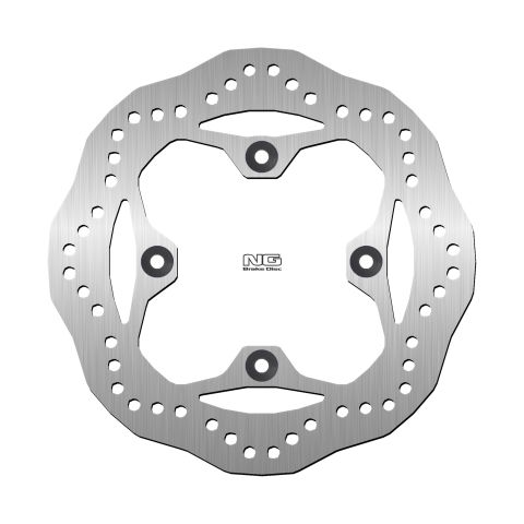 NG TARCZA HAMULCOWA TYŁ TRIUMPH SPEED TRIPLE 1050 '11-17, TIGER 800 '10-17 (255X105X6,0MM) (4X10,5MM) WAVE