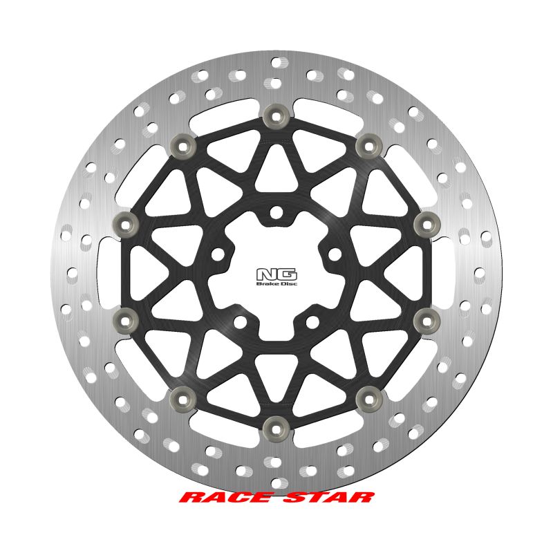 NG TARCZA HAMULCOWA PRZÓD RACE STAR PREMIUM KAWASAKI ZX 10R SE ABS '19-20, ZX 10RR ABS '17-24 (330X70X5MM) (5X10,25MM) PŁYWAJĄCA
