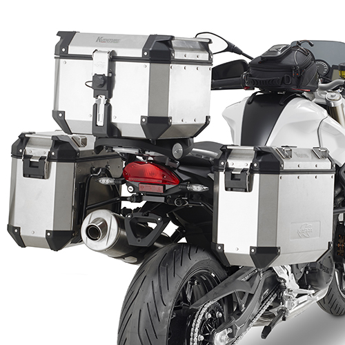 KAPPA STELAŻ KUFRA CENTRALNEGO BMW F 800GT (13-18), F 800ST (06-16), F 800R (15-18) ( Z PŁYTĄ MONOKEY )