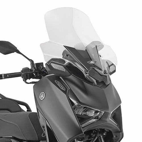 KAPPA SZYBA YAMAHA X-MAX 300 TECH MAX '25- (58,5 CM X 58 CM) PRZEZROCZYSTA (10 CM WYZSZA OD ORYGINALNEJ)